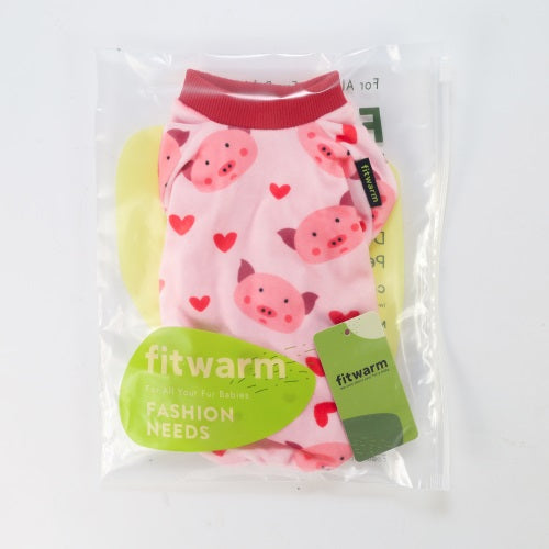 Cute Pig small dog clothes