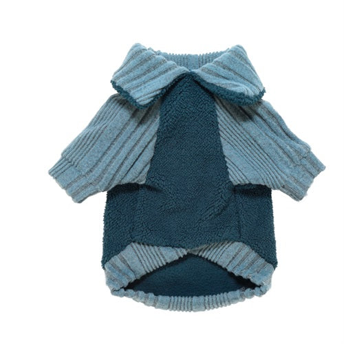 Lapel Collar Fleece pet cloths