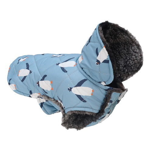 Waterproof Reversible Galaxy/ Penguin Winter dog cloths