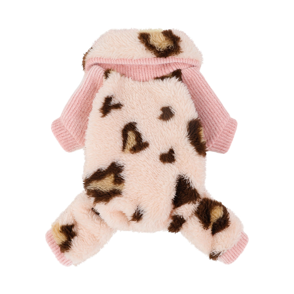 Turtleneck Leopard Dog Clothes - Fitwarm