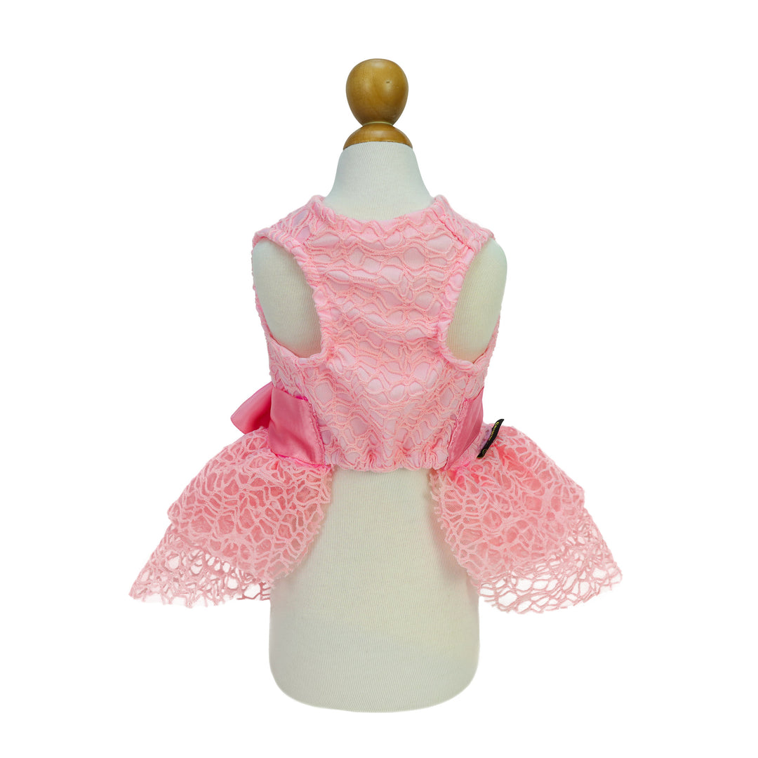 Fancy Tulle Pink dog clothes