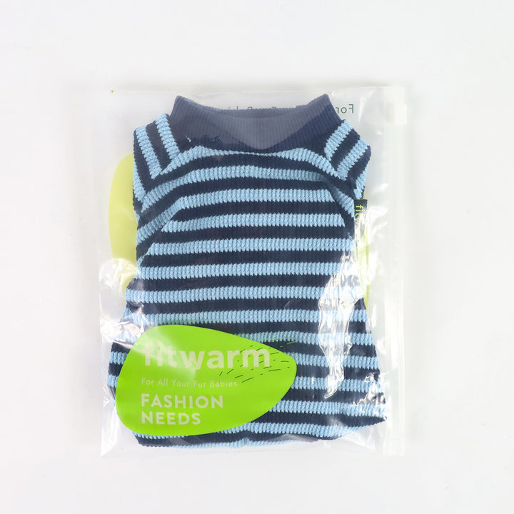 Waffle Striped pet clothes
