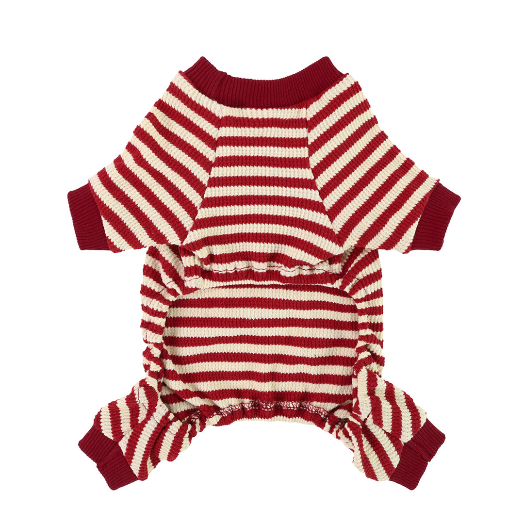Waffle Striped Dog clothes