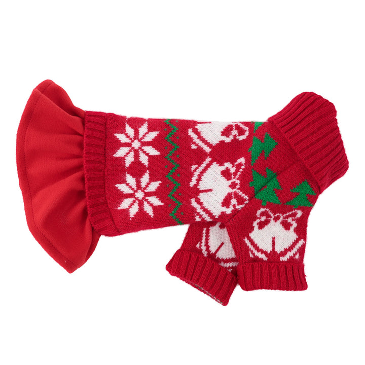 Christmas Turtleneck dog clothing