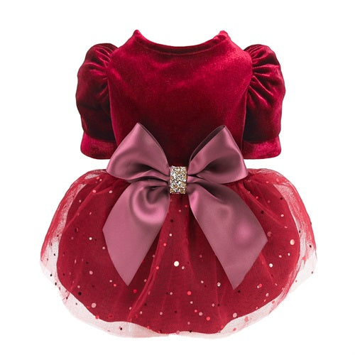 Fancy Tulle Dog Christmas Clothes - Fitwarm