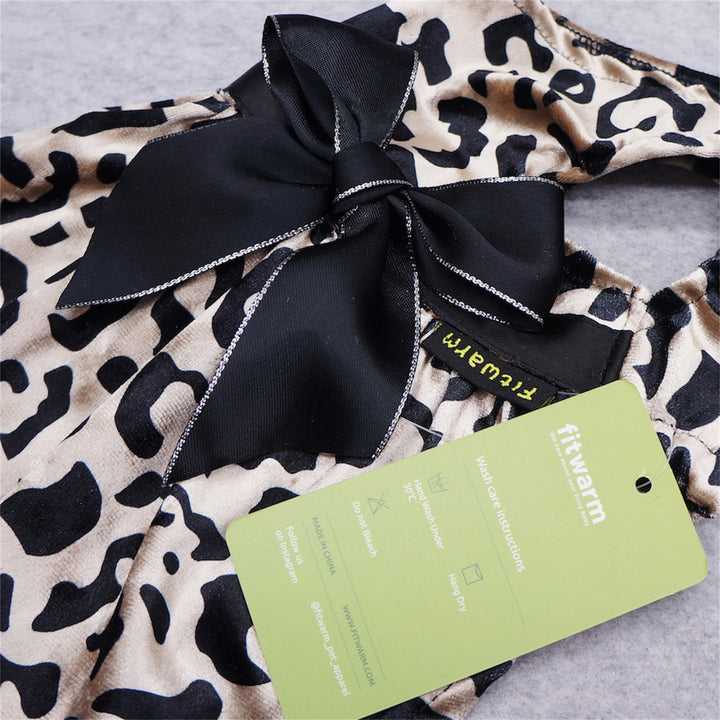 Leopard Costume dog apparel