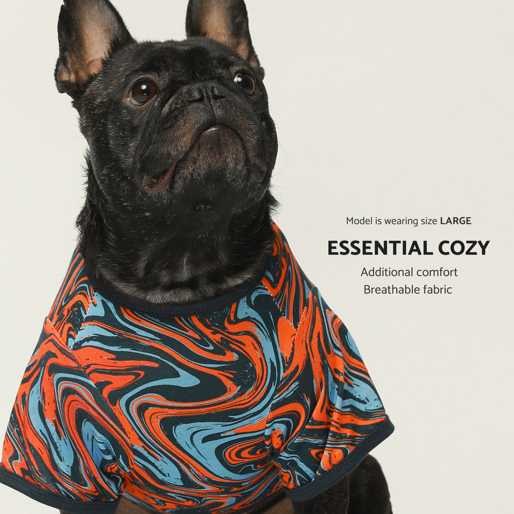 2-Pack Abstract Pigment Dog Shirts