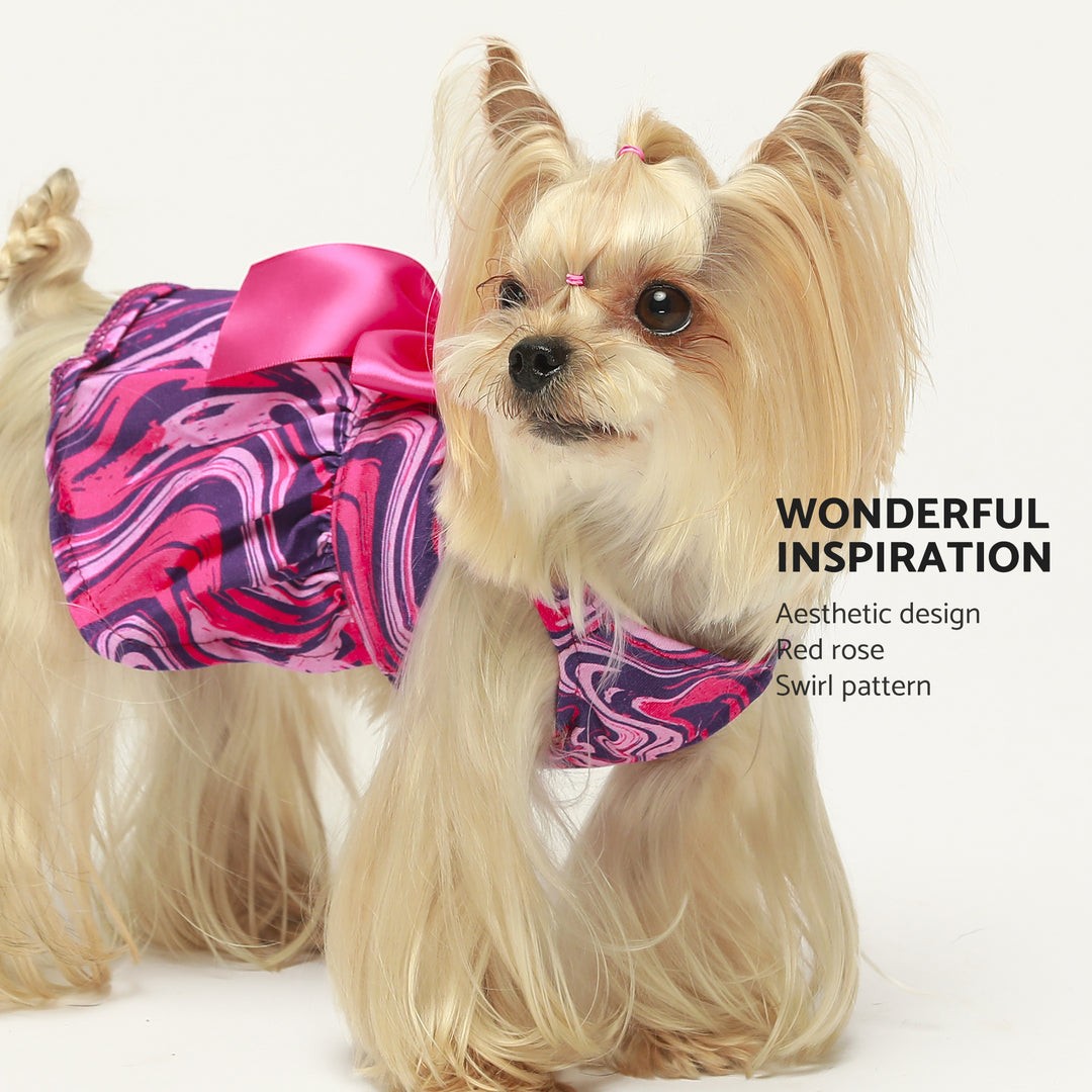 Abstract Swirl yorkie clothes