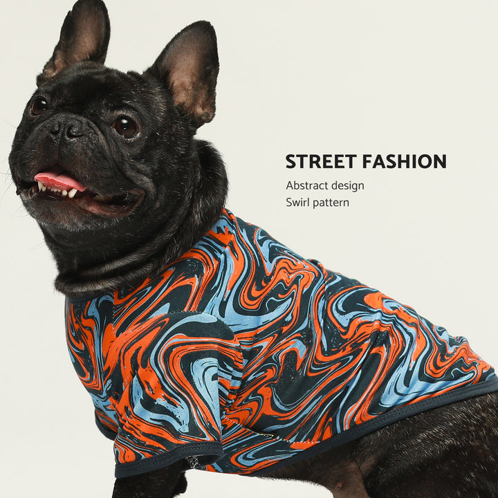 2-Pack Abstract Pigment french bulldog clothes