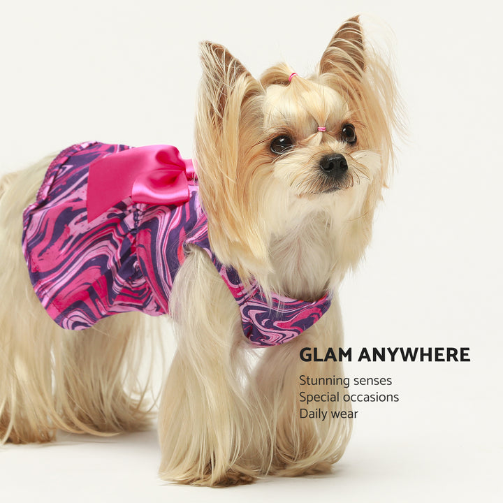 Abstract Swirl teacup yorkie clothes
