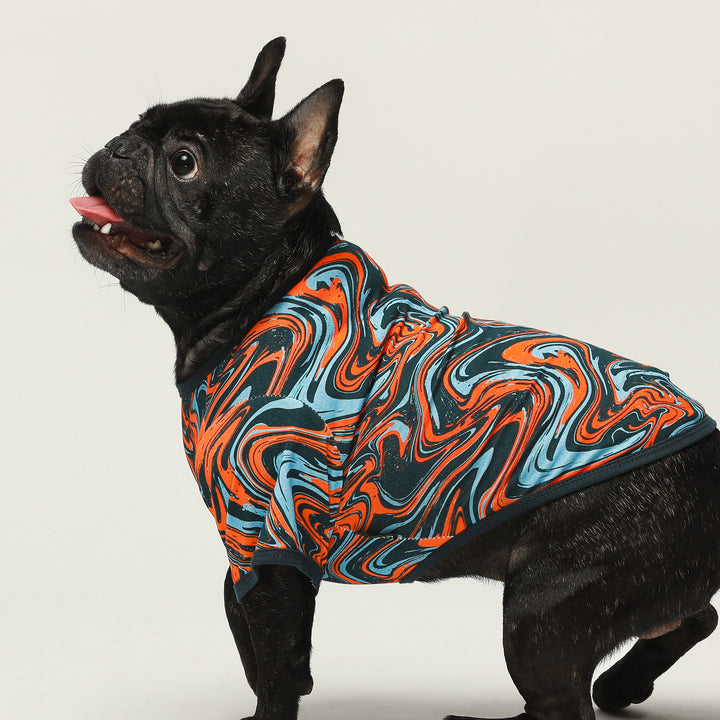 2-Pack Abstract Pigment clothing for frenchies
