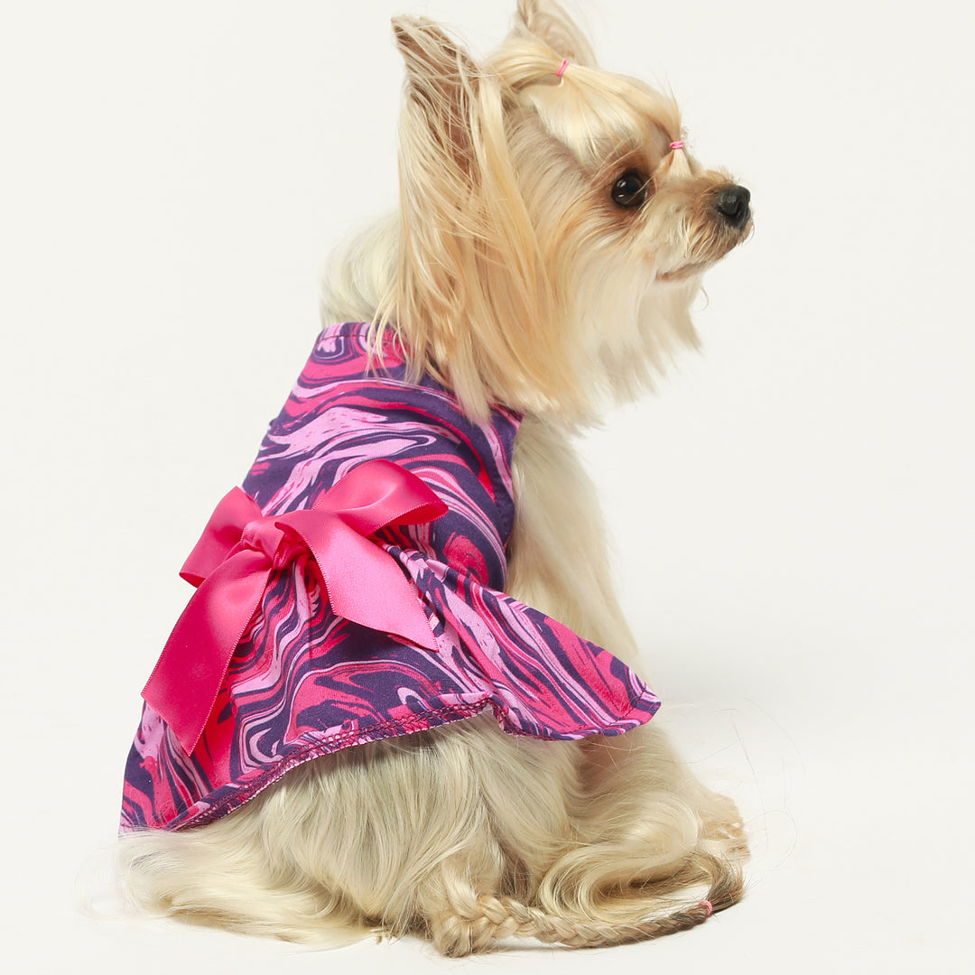 Abstract Swirl yorkie clothing