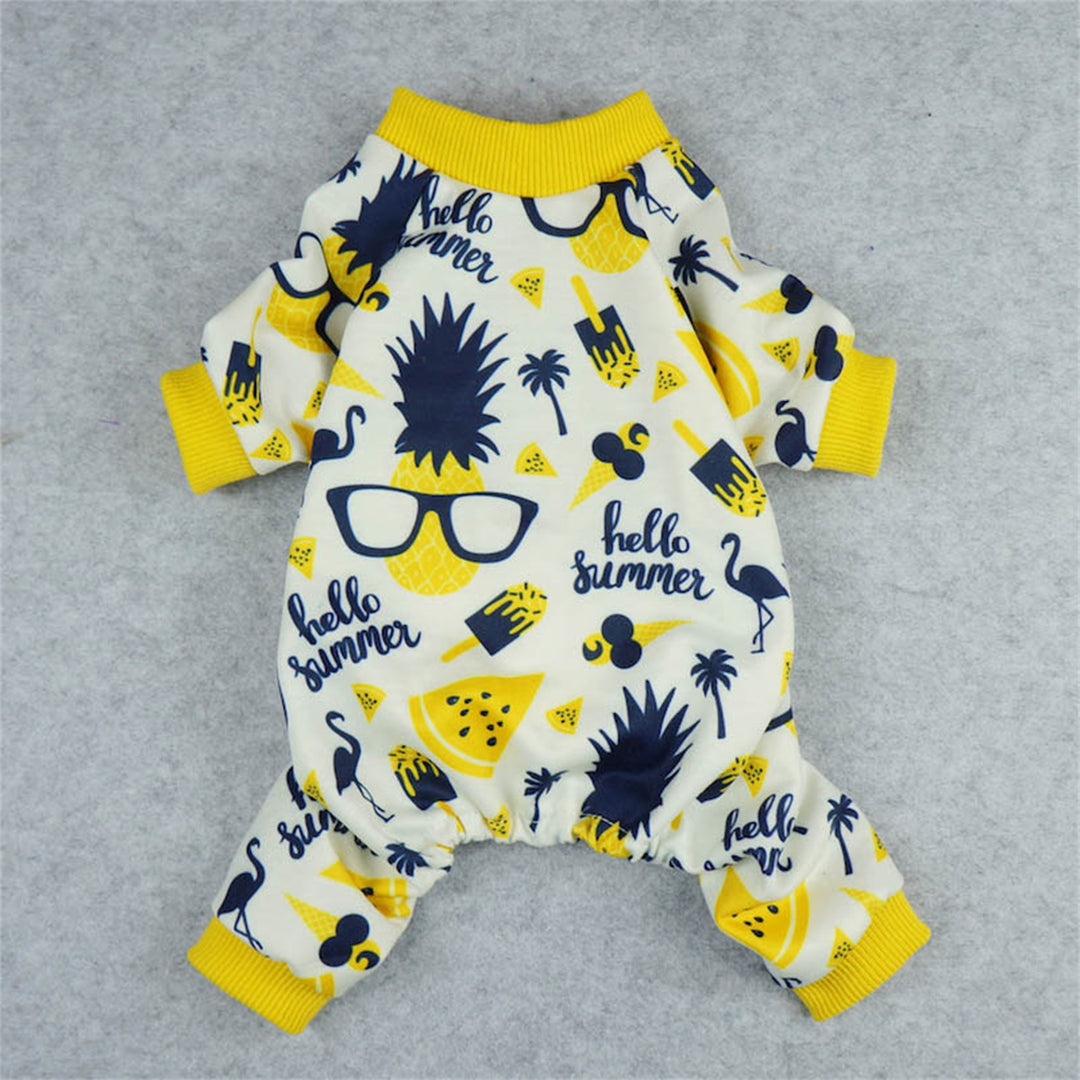 Pineapple Dog Pajamas