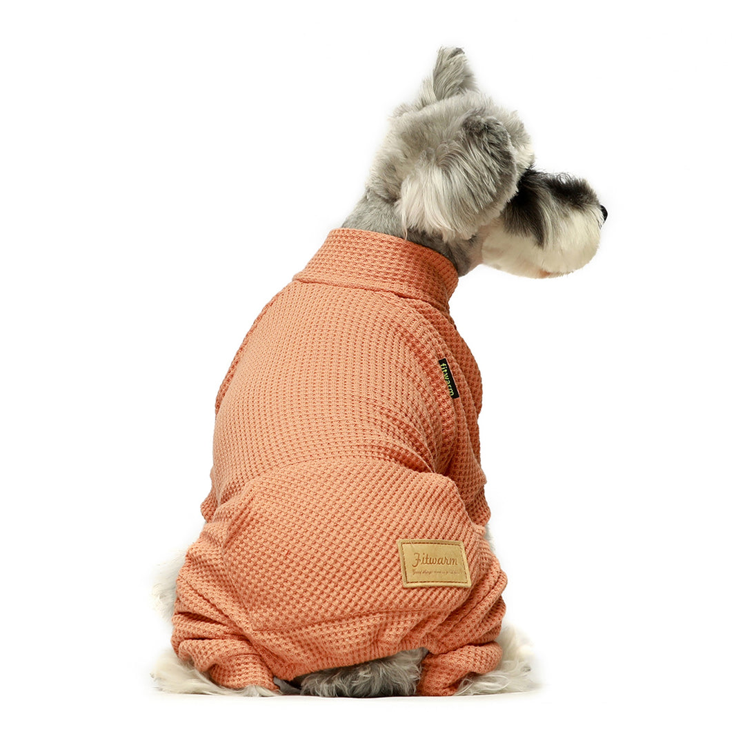 Pocket Turtleneck Salmon dog clothing