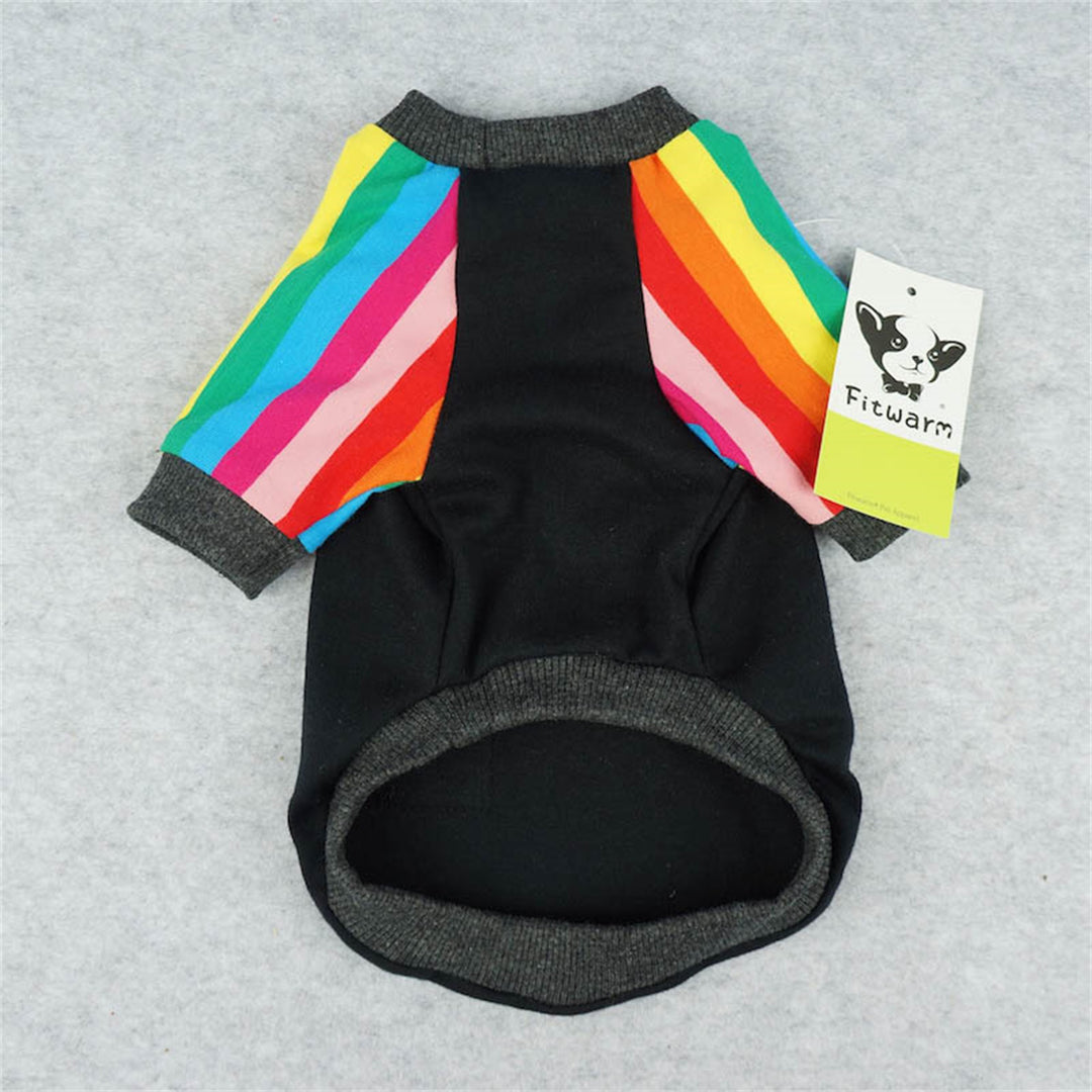 Rainbow dog t shirt