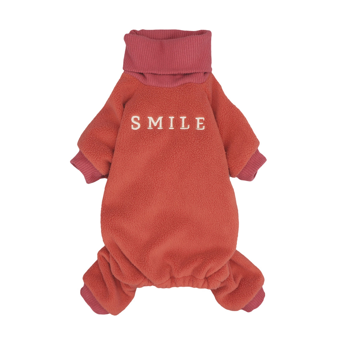 Smile Turtleneck dog clothing