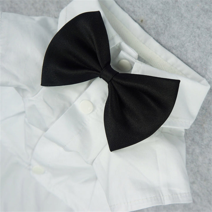 Tuxedo White pet cloths