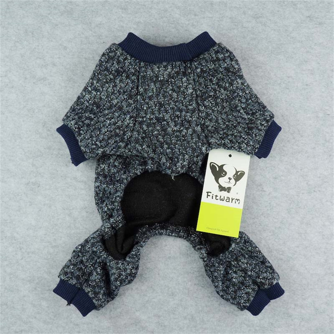 Thermal Knitted dog pjs