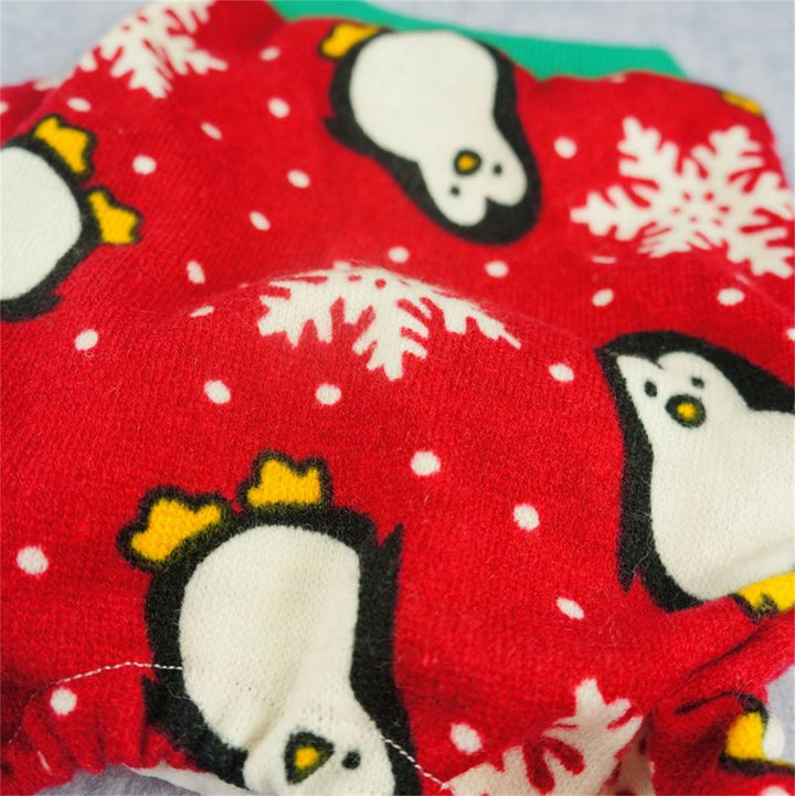 Christmas Penguin dogs clothes