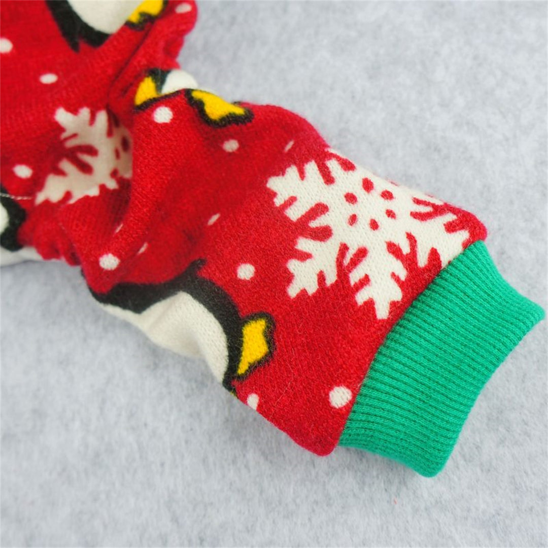 Christmas Penguin dog cloths