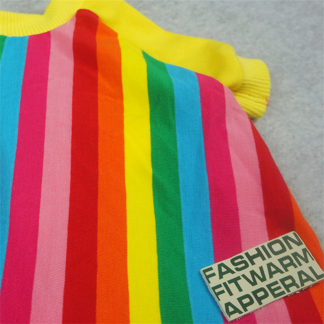Rainbow dog t-shirts