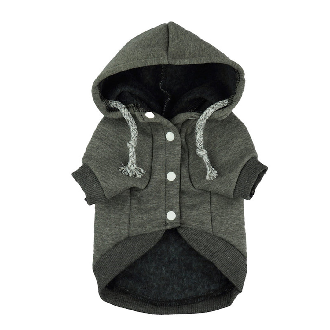 Fleece Hooded Jacketssmall dog hoodie