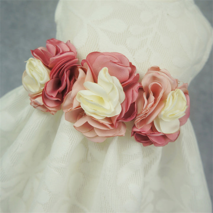 Floral Wedding dog cloths